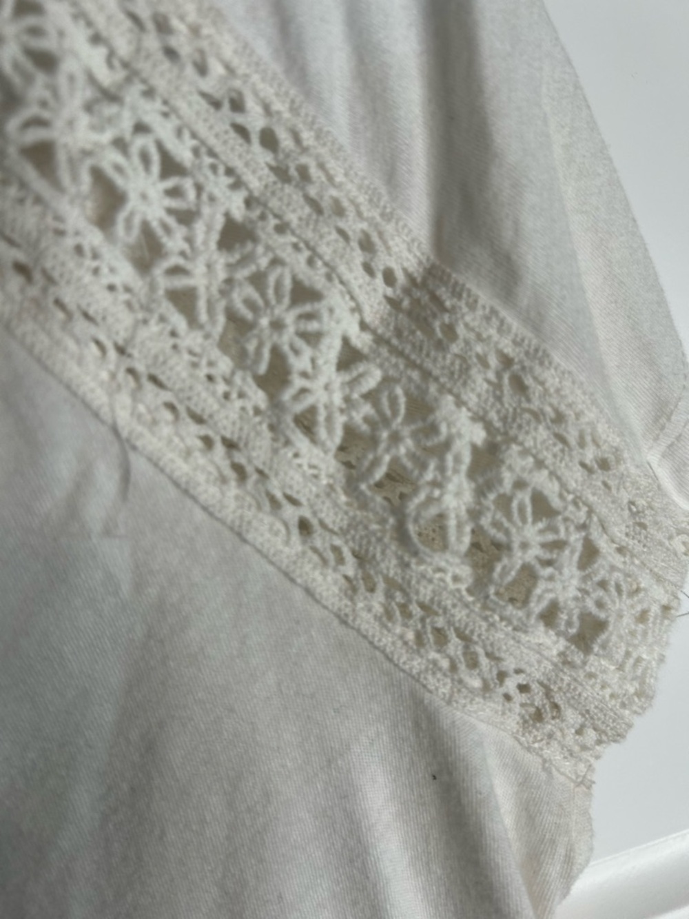 Lauren Ralph Lauren Women’s Small White Top Tie Front 6207 - Picture 4 of 7